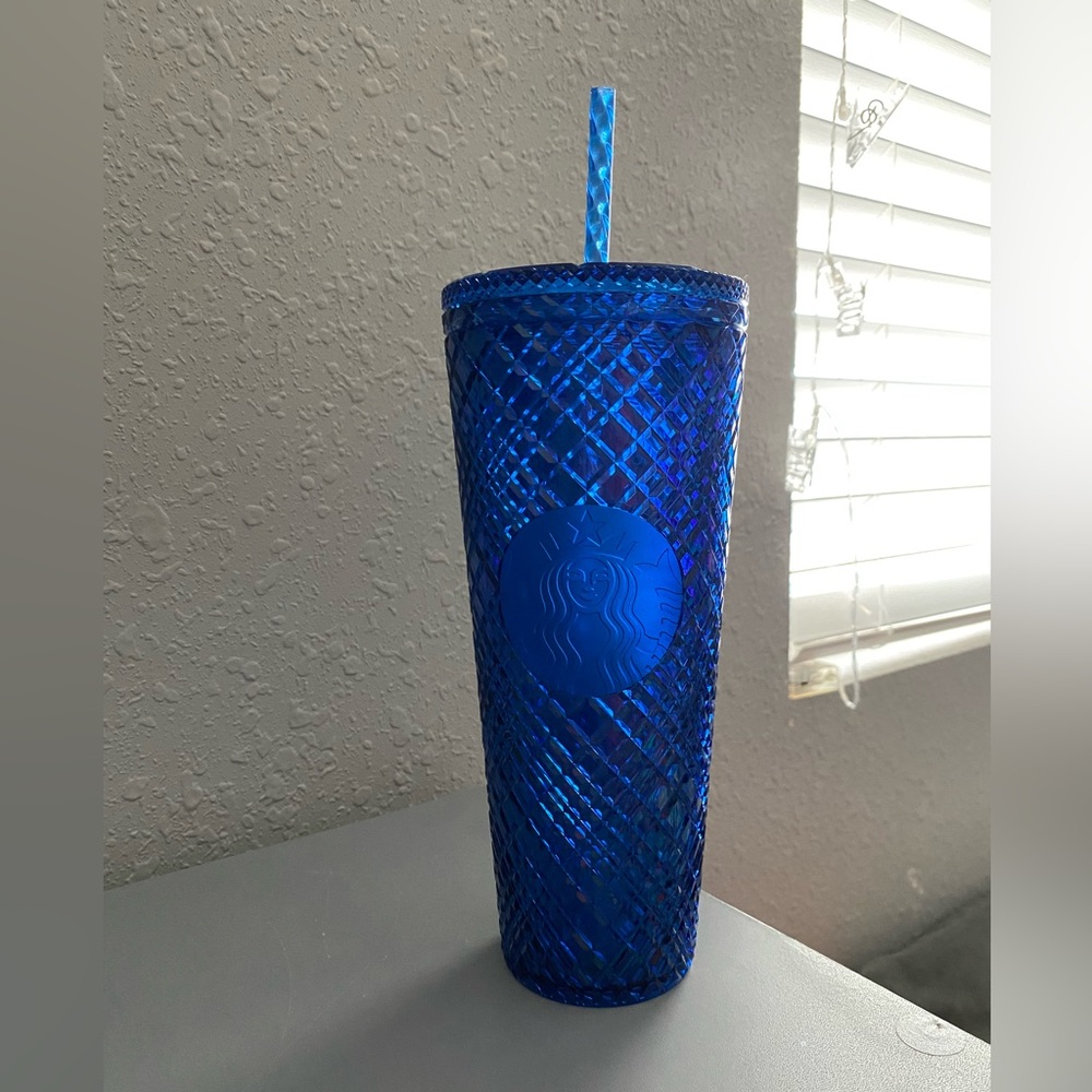 Blue Starbucks Cup